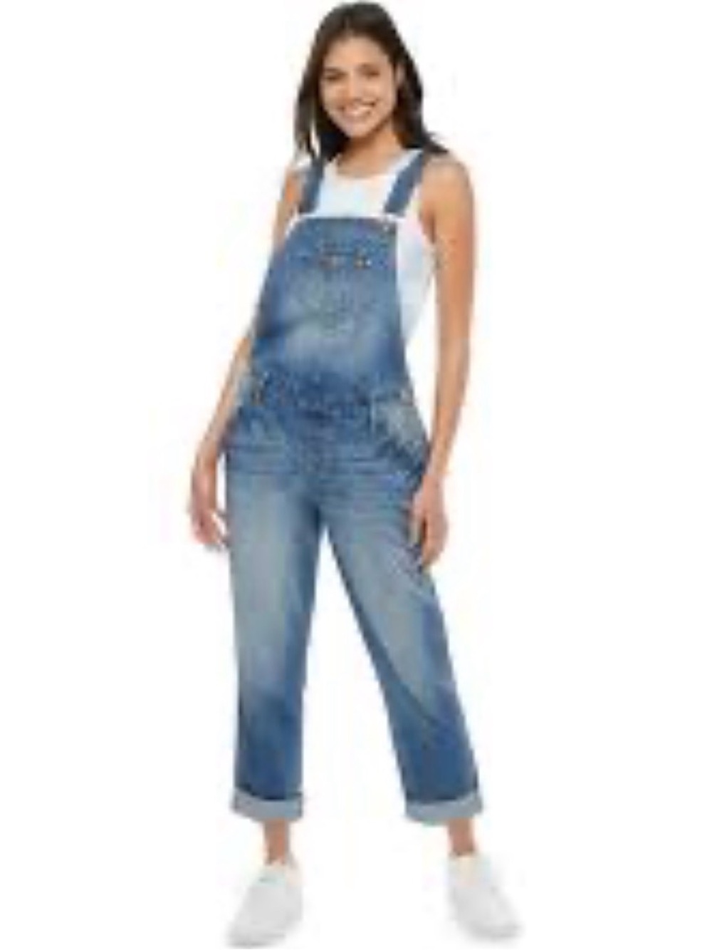 UEC American Rag LIGHTWEIGHT Medium Light Blue Jean Denim Overalls SZ 5